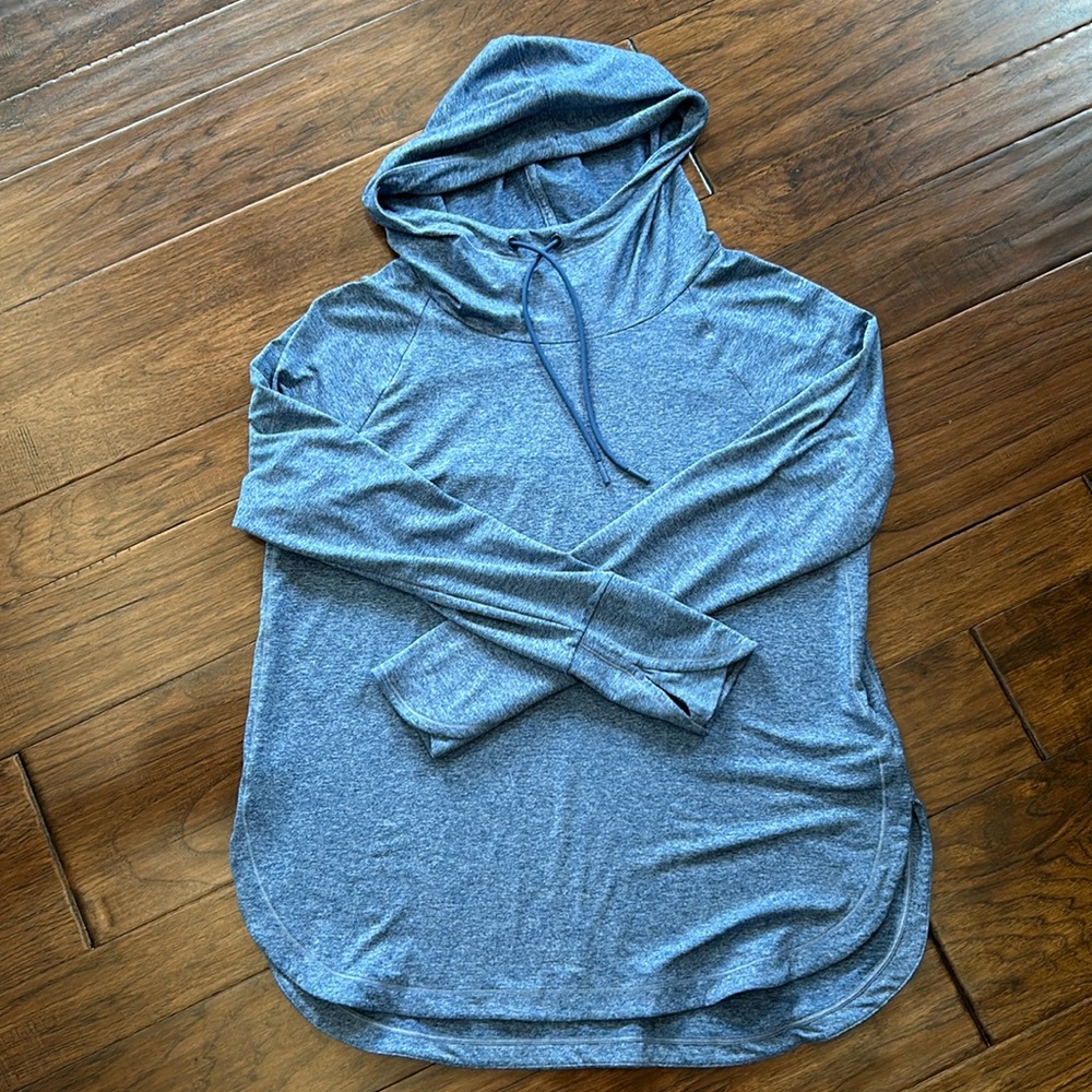 Athleta Hooded Tunic Long Sleeve